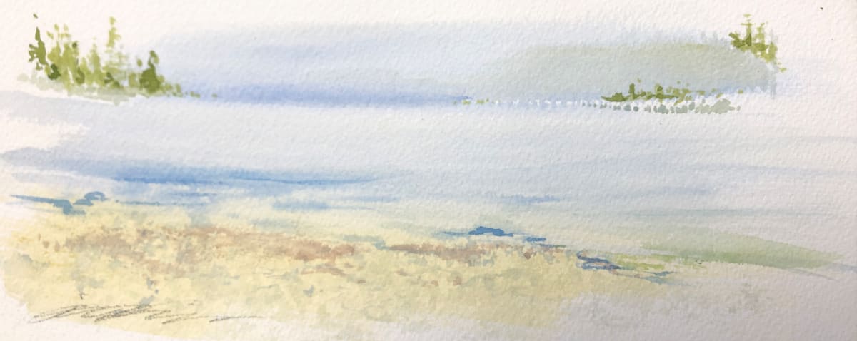 western beach by Karen Phillips~Curran 