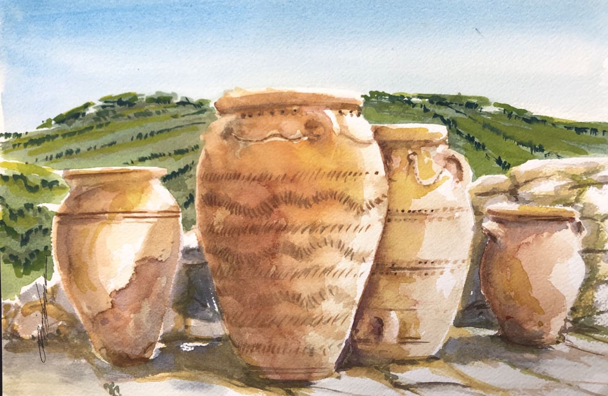 Knossos Crete by Karen Phillips~Curran, Image 1.