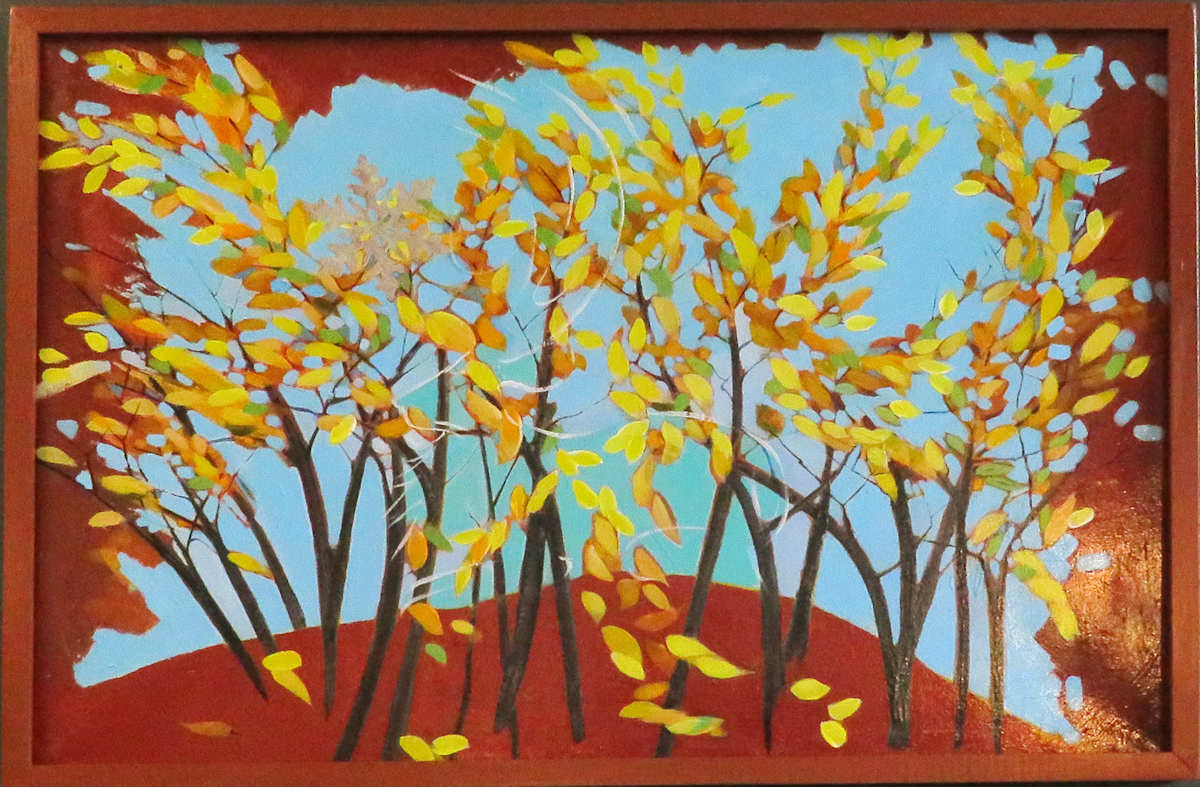 Abstract trees King of the woods by Karen Phillips~Curran, Image 2.
