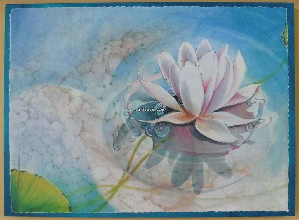 Late Afternoon Lily by Karen Phillips~Curran, Image 1.