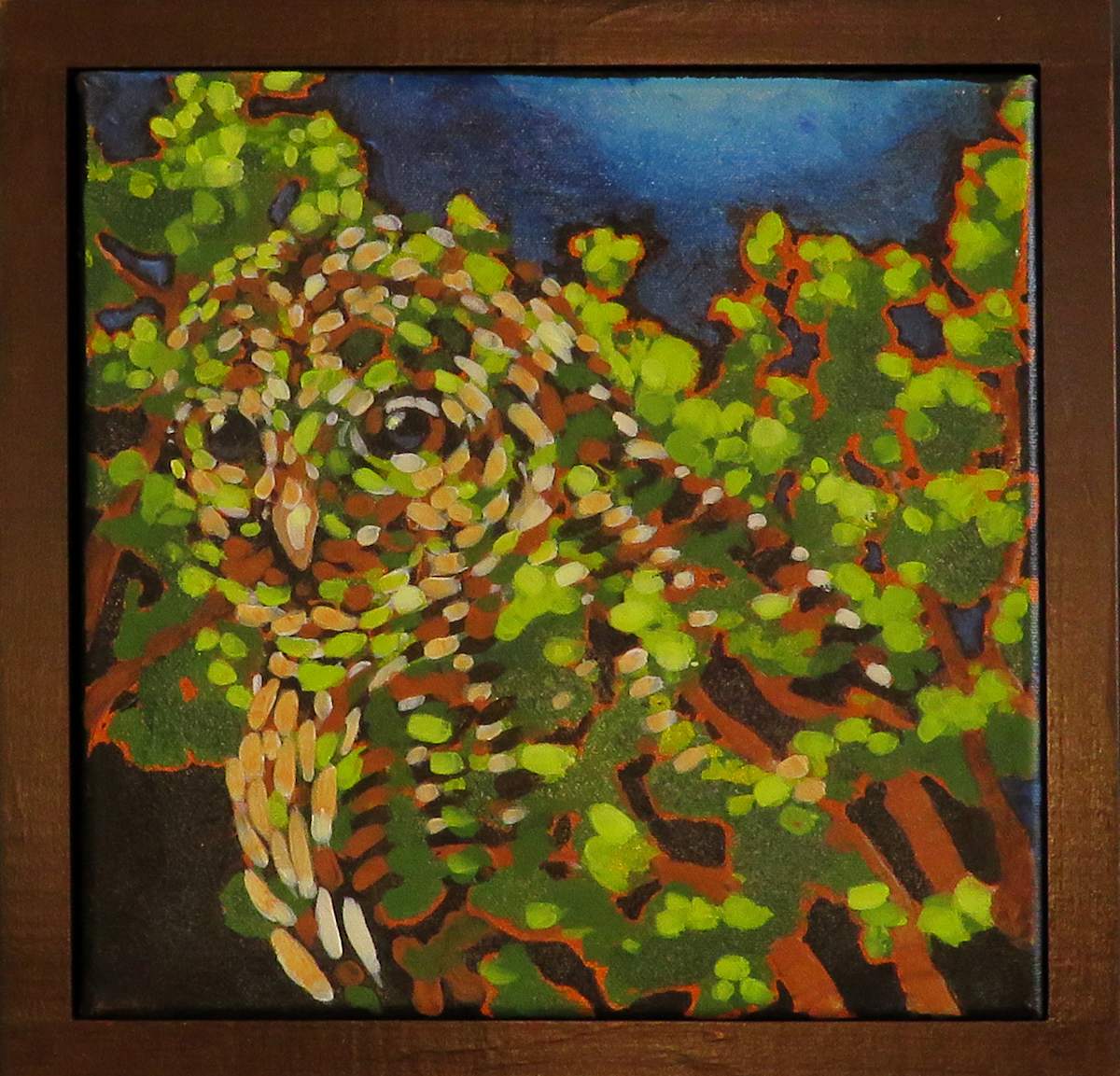 Maple Dark, Owl by Karen Phillips~Curran 