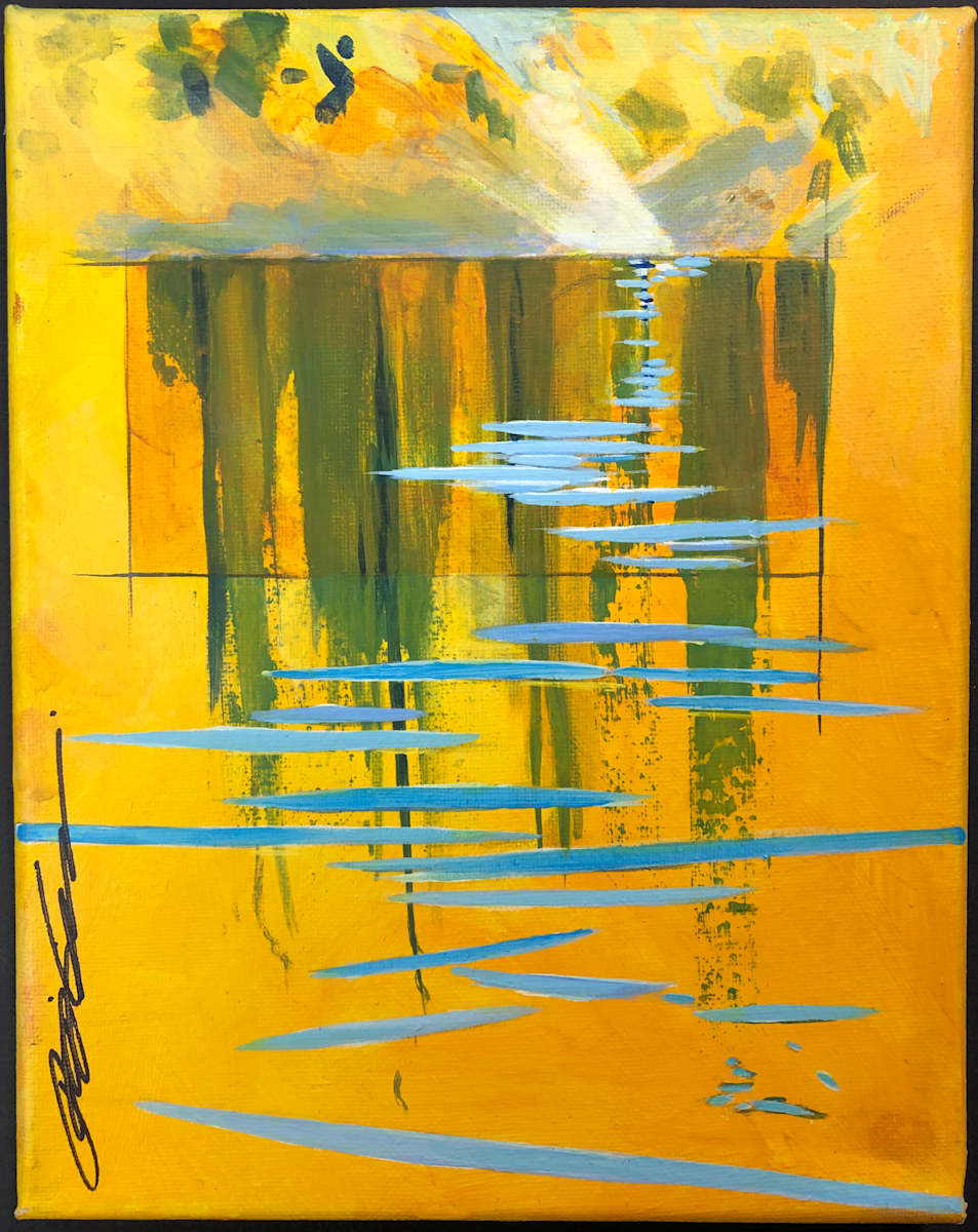 Reflections, Jaune, Image 1.