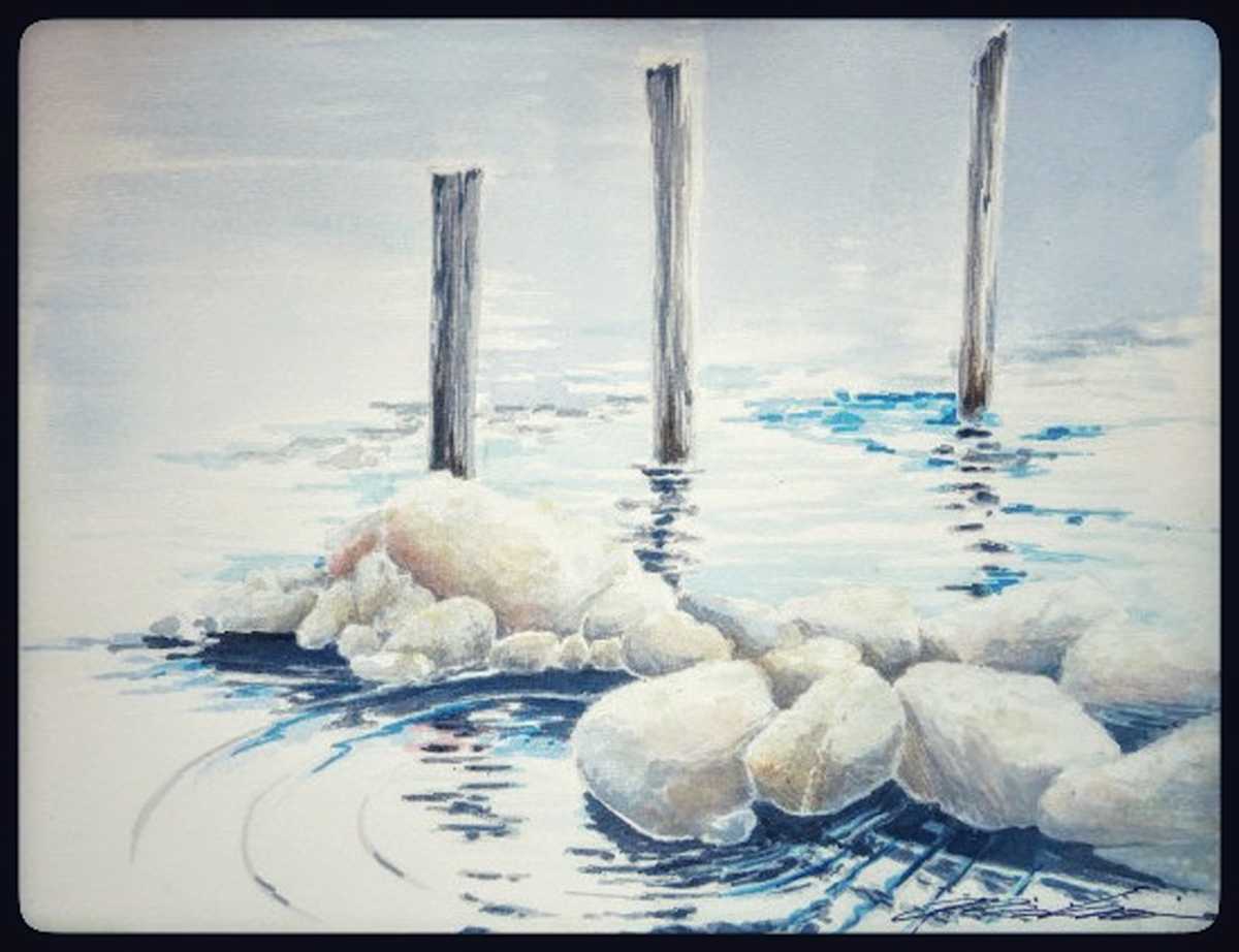 Rocks Dock by Karen Phillips~Curran, Image 2.