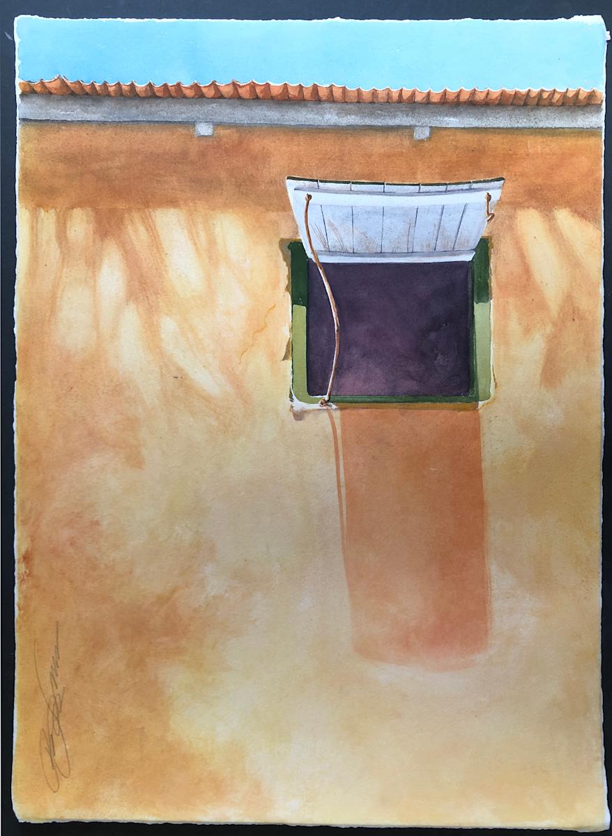 Shed Window, Open by Karen Phillips~Curran  Image: Shed Window, Open