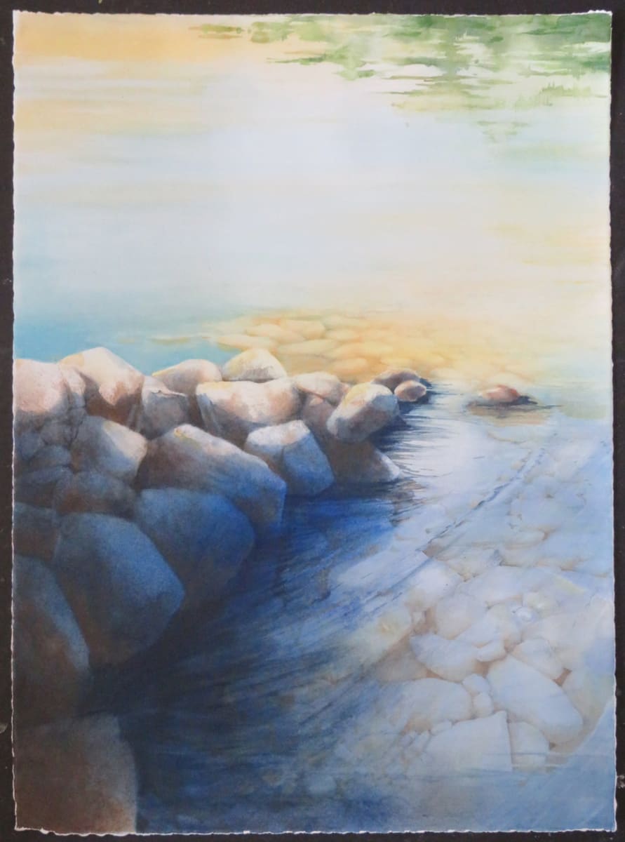 Stone Jetty by Karen Phillips~Curran, Image 1.