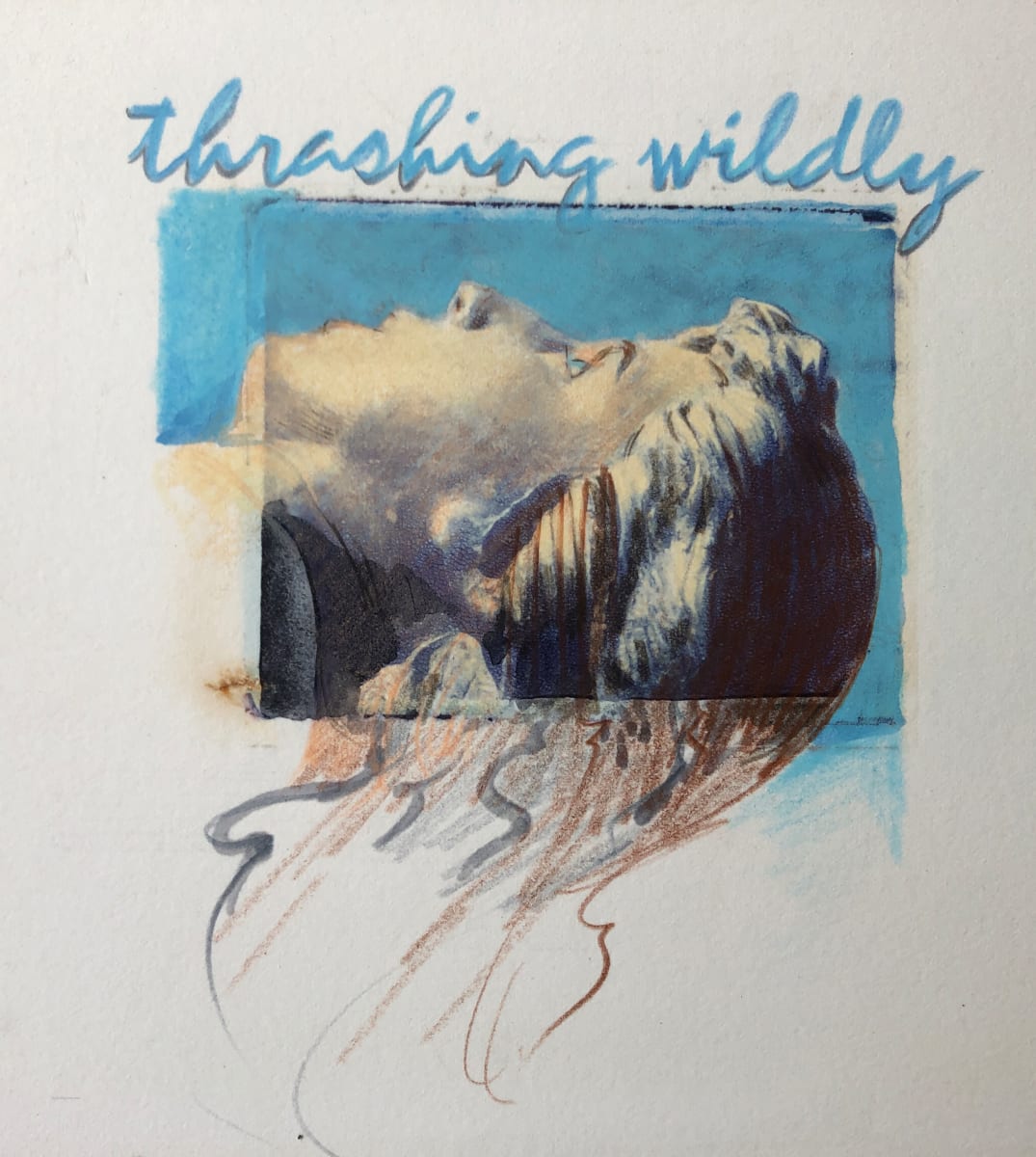 Thrashing_wildly by Karen Phillips~Curran 