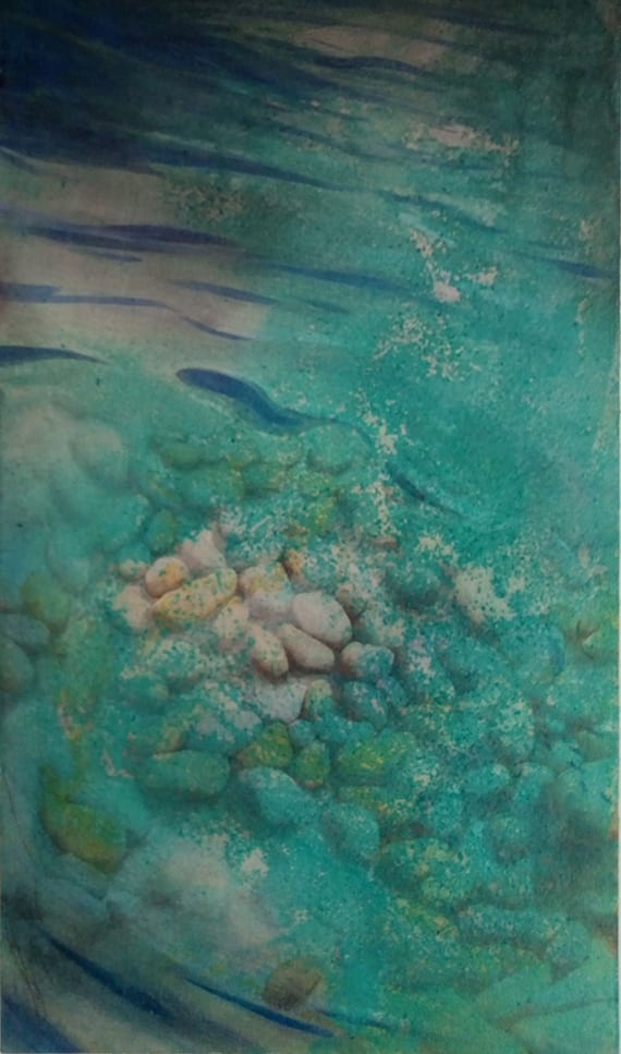 Underwater Morraine by Karen Phillips~Curran 
