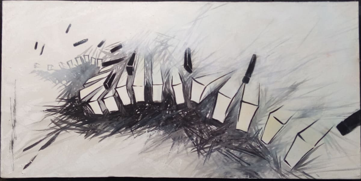 Undulating Keys 2 by Karen Phillips~Curran, Image 1.