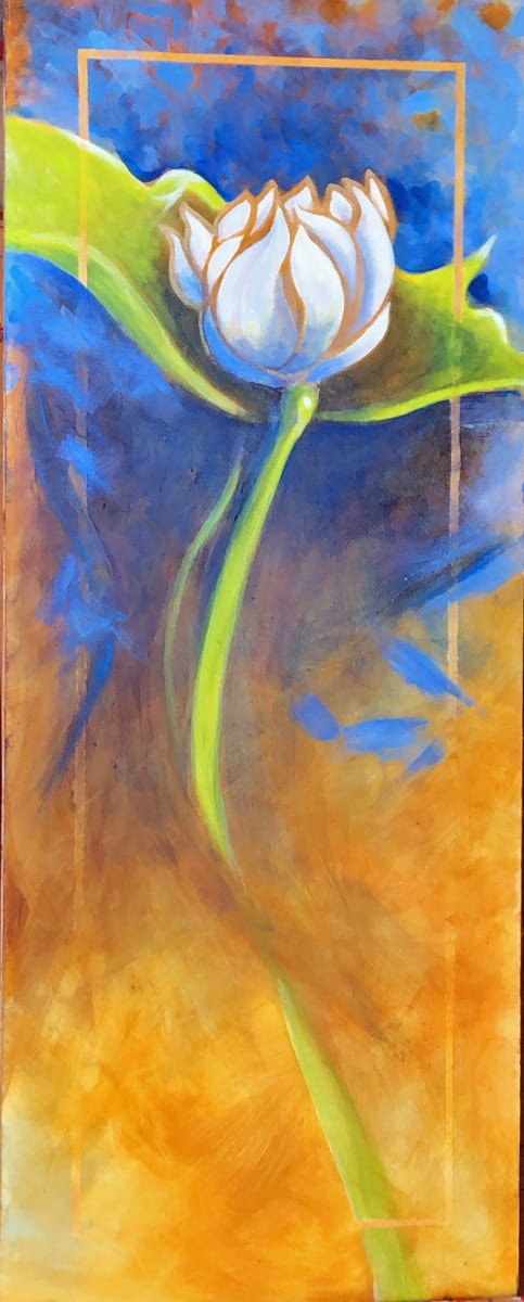 Water Lily Floating by Karen Phillips~Curran  Image: Water Lily Floating
