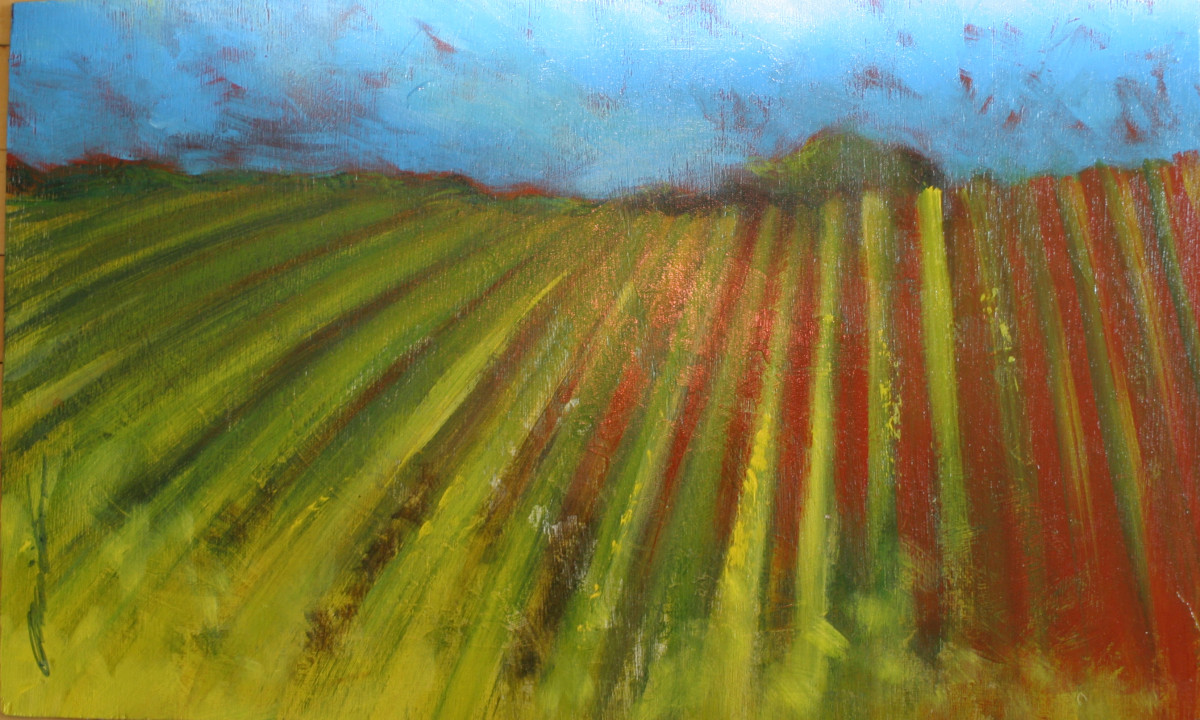 Another Ripe field by Karen Phillips~Curran 