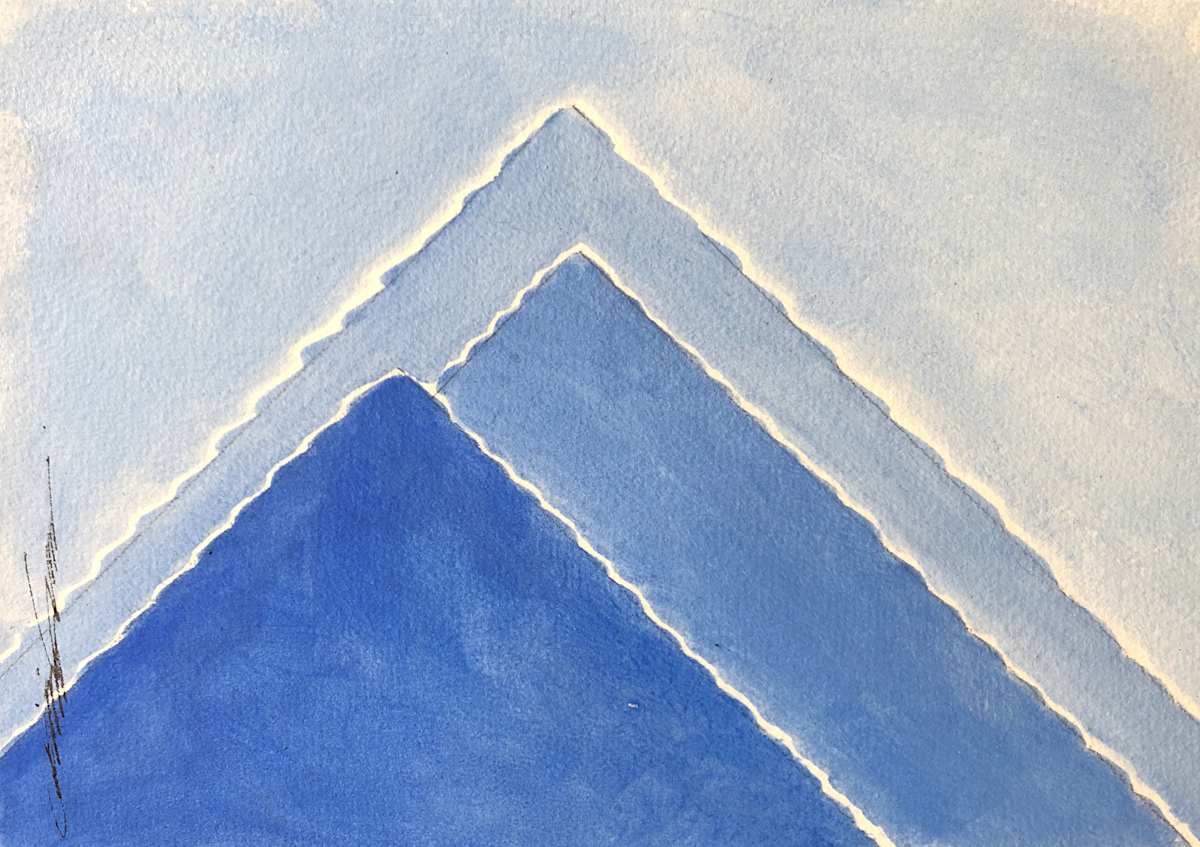 Bermuda Blue rooflines by Karen Phillips~Curran, Image 14.
