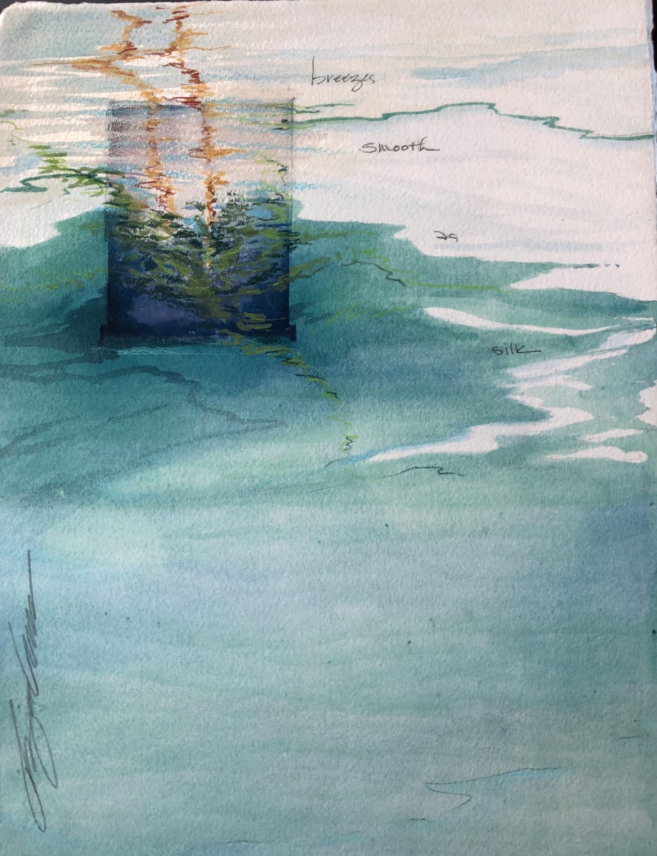 Breezes, smooth as silk by Karen Phillips~Curran 