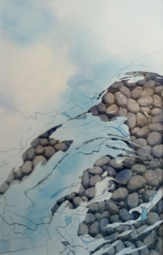 Reflections scintillation by Karen Phillips~Curran, Image 1.
