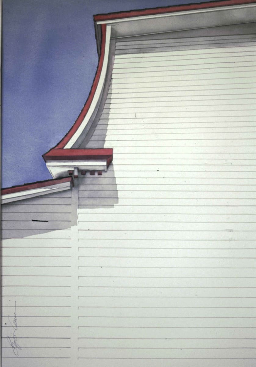 Red Roofline NFLD by Karen Phillips~Curran, Image 1.