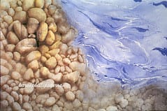 Simcoe Rocks framed print by Karen Phillips~Curran, Image 1.