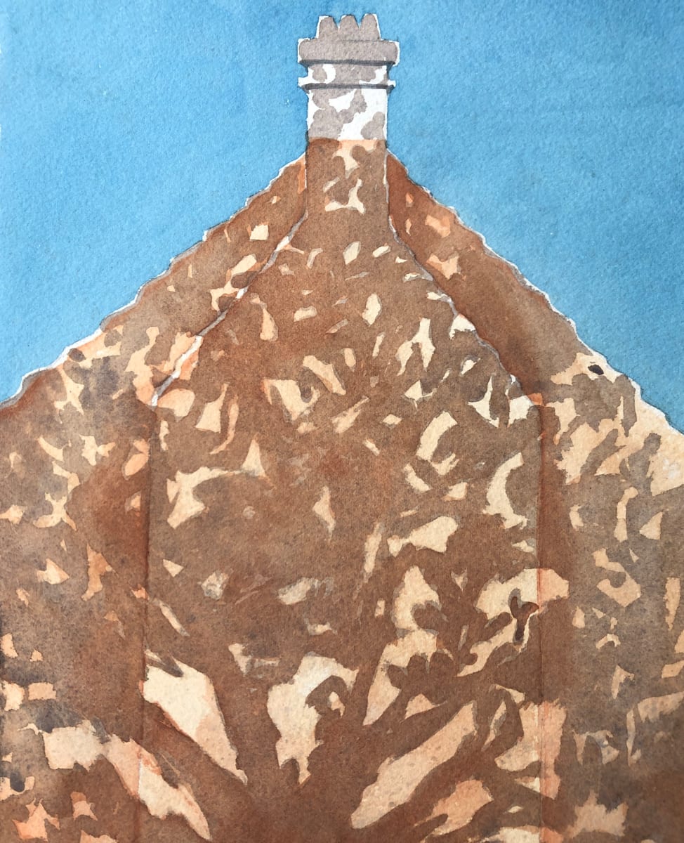 cottage shade by Karen Phillips~Curran 