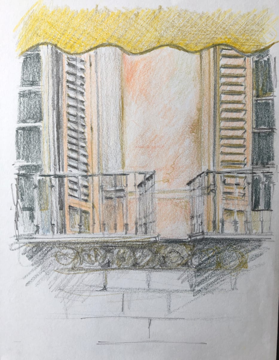 yellow canopy Bara by Karen Phillips~Curran 