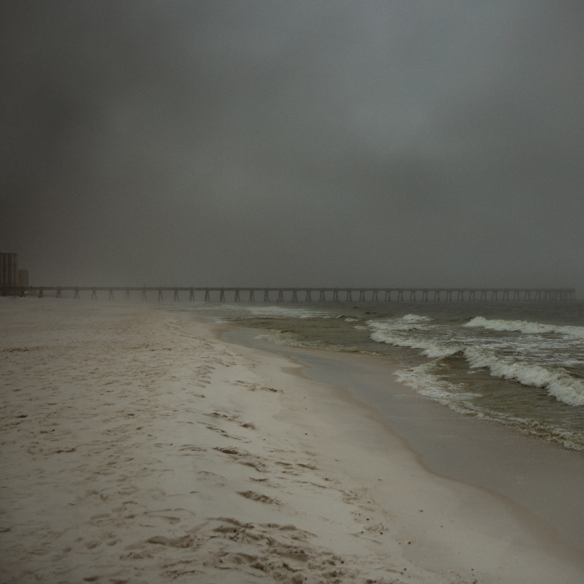 Pensacola Beach Pier by T. Chick McClure 