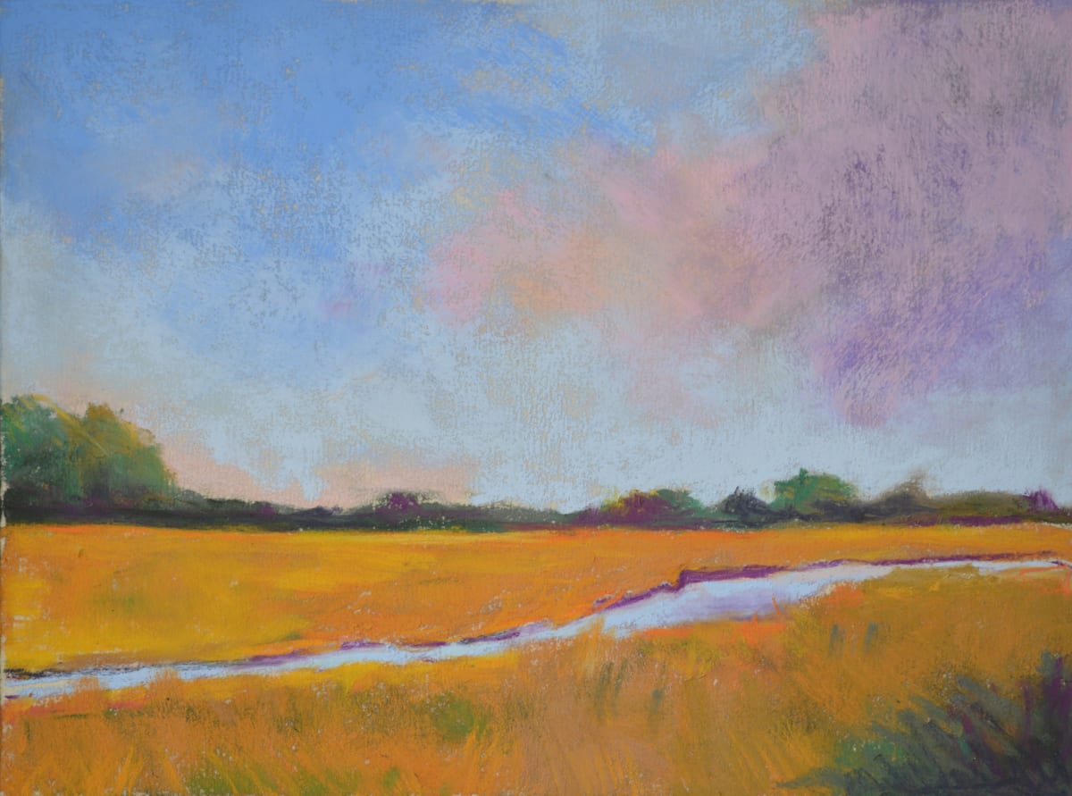 Evening Marshes by Marie Cole 