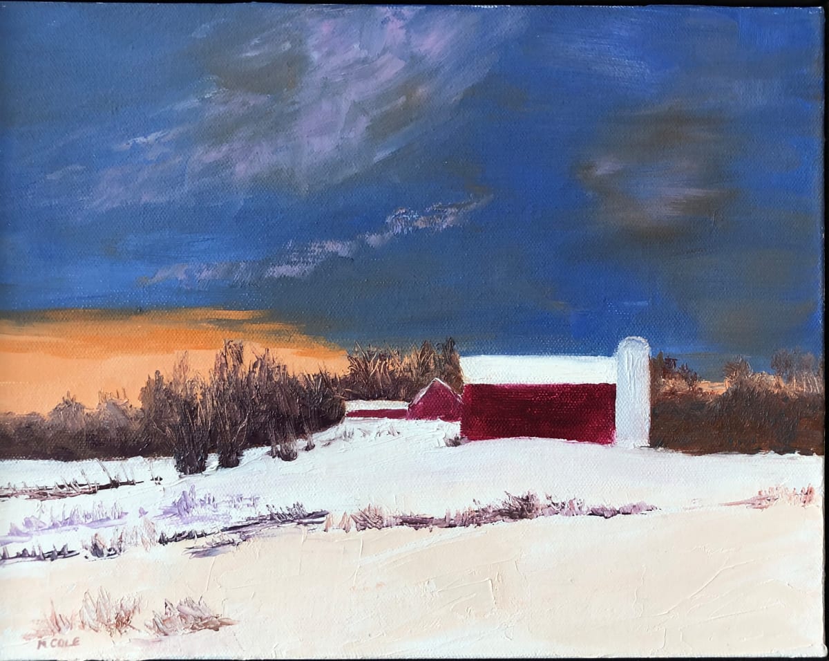 Farm at Twilight by Marie Cole, Image 2.