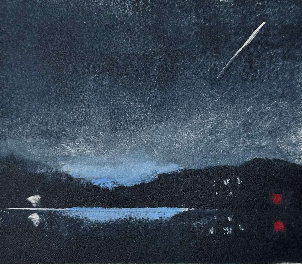 Night on the Hudson III by Marie Cole 
