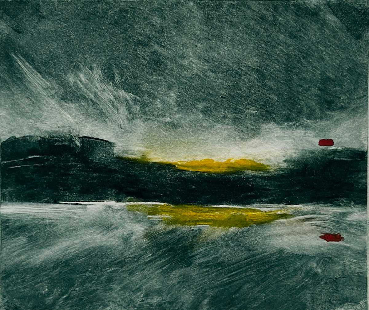 River at Dusk II by Marie Cole 