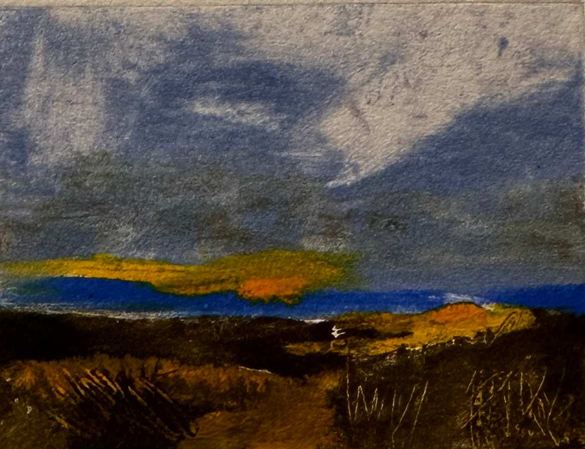 Winter Marsh II by Marie Cole 