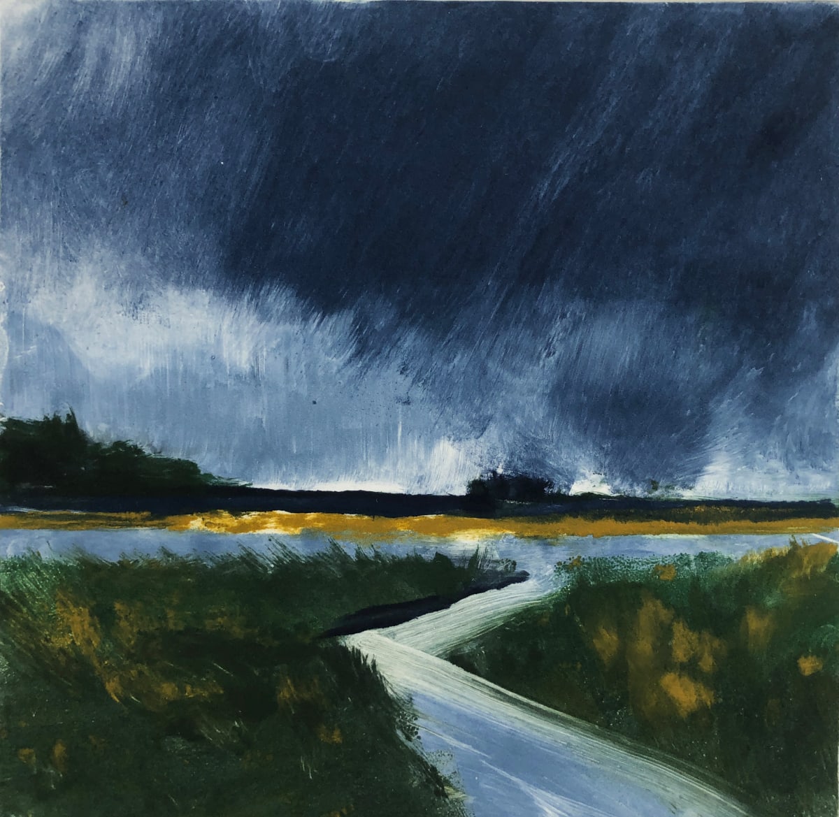 Nighttime Marshes by Marie Cole 