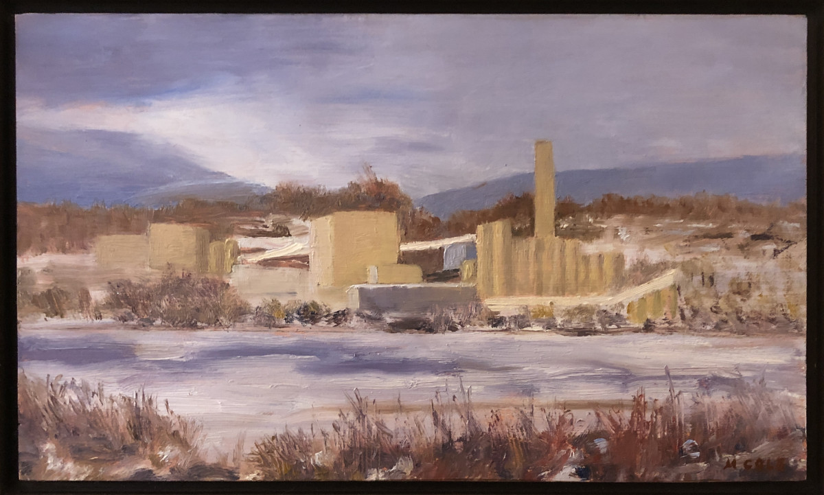Industry on the Hudson by Marie Cole 