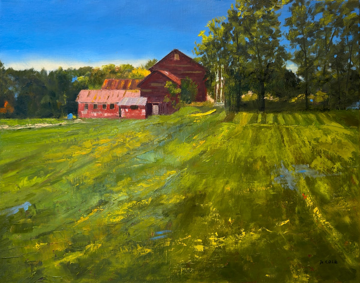 Farm Fields Summer by Marie Cole 