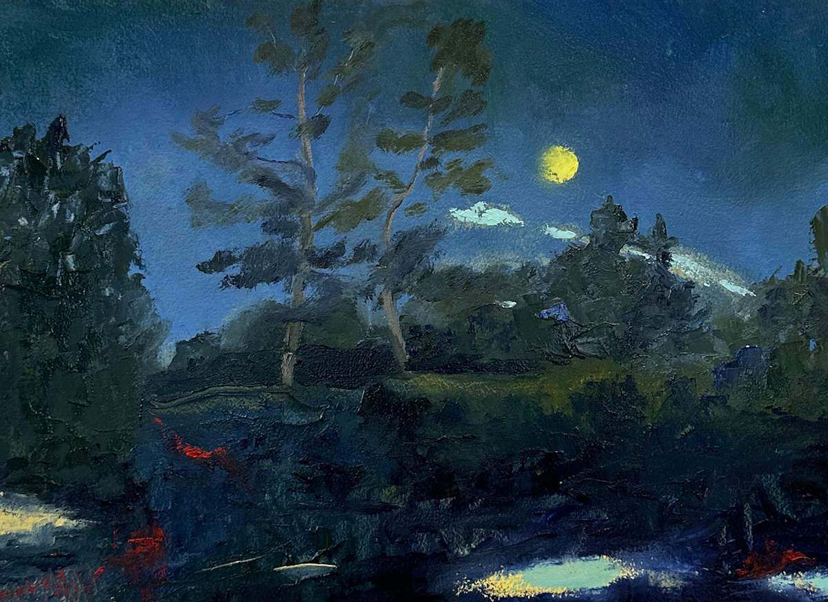 Full Moon by Marie Cole 