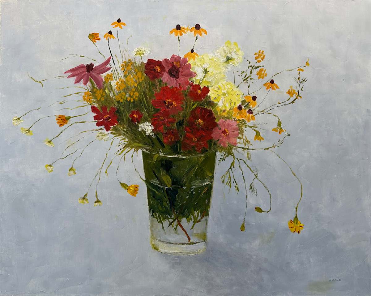 Late Summer Blooms by Marie Cole 