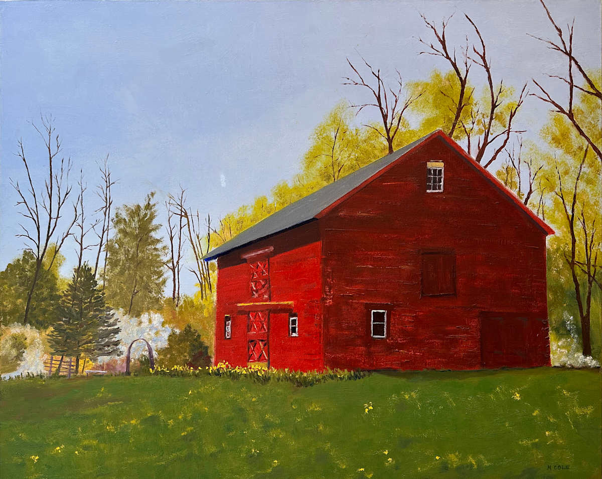 Springtime and Daffodils by Marie Cole, Image 1.