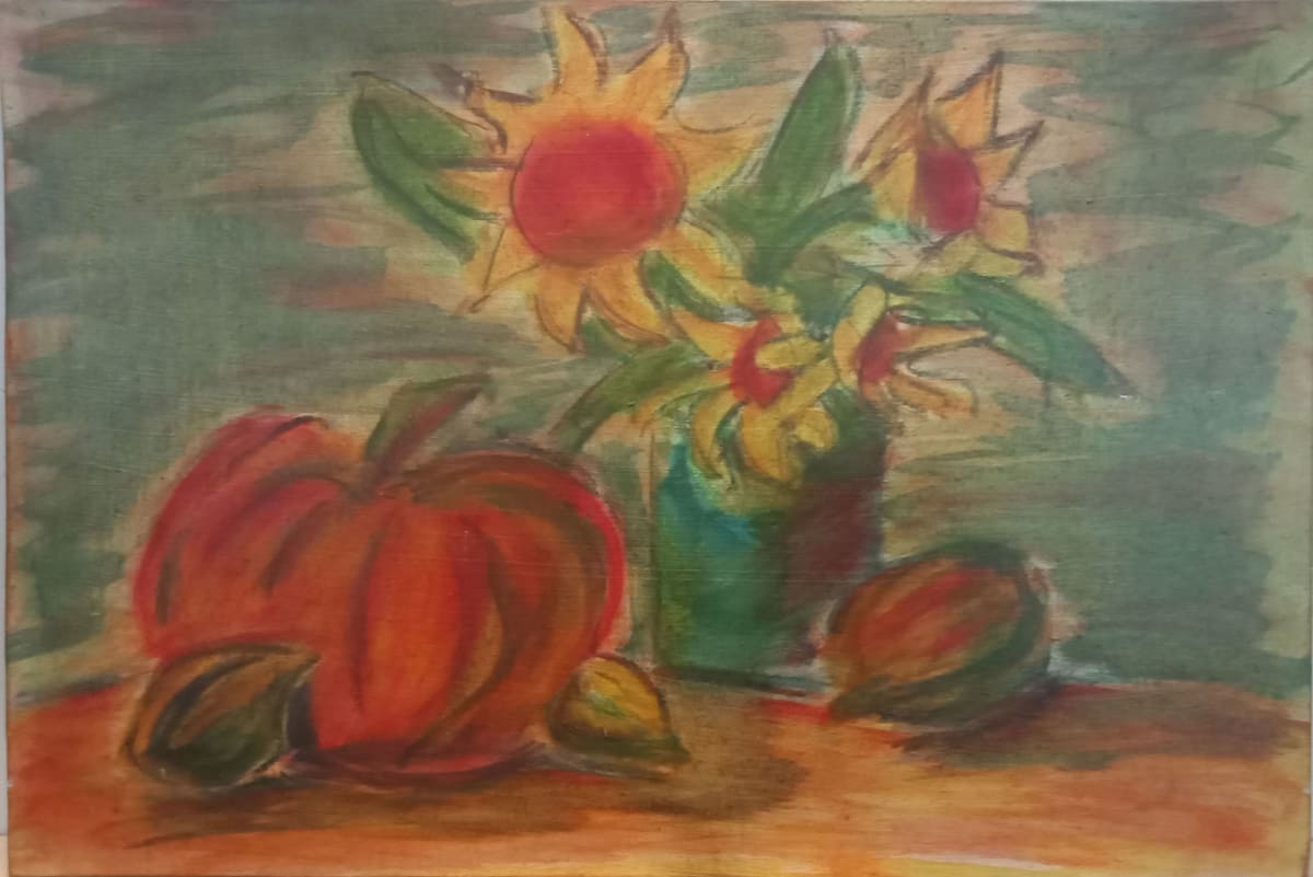 Untitled - Still life (Pumpkins) 