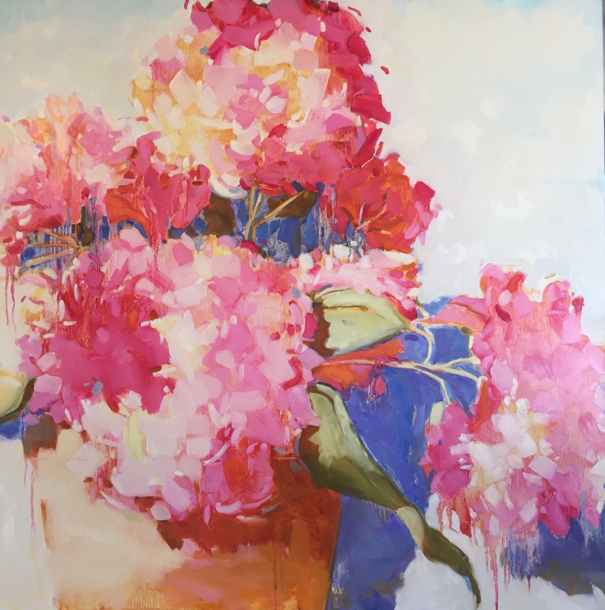 Hydrangeas by kathleen broaderick 