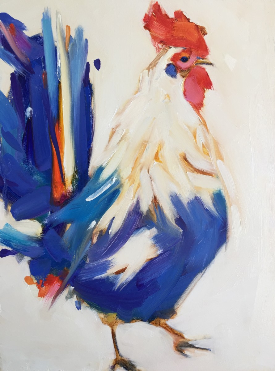 Rye Rooster by kathleen broaderick 