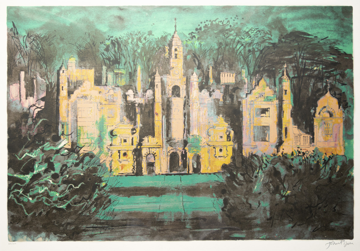 Harlaxton Manor by John Piper 