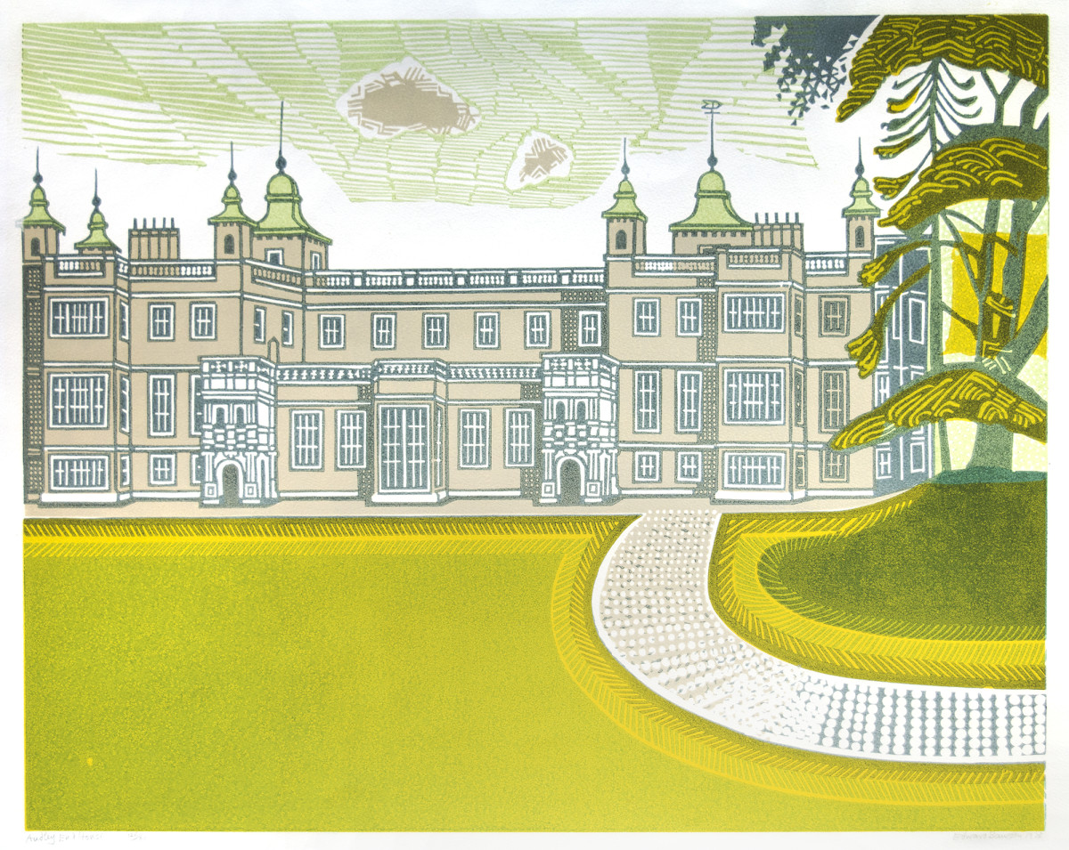 Audley End House by Edward Bawden 