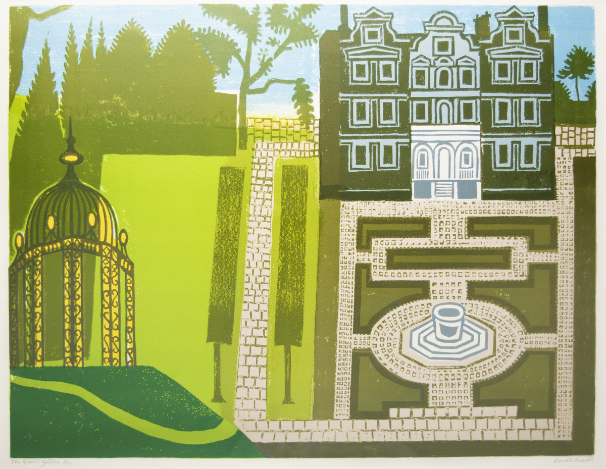 The Queen's Garden by Edward Bawden 