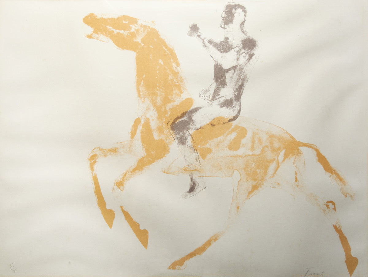 Horse and Rider by Elisabeth Frink 