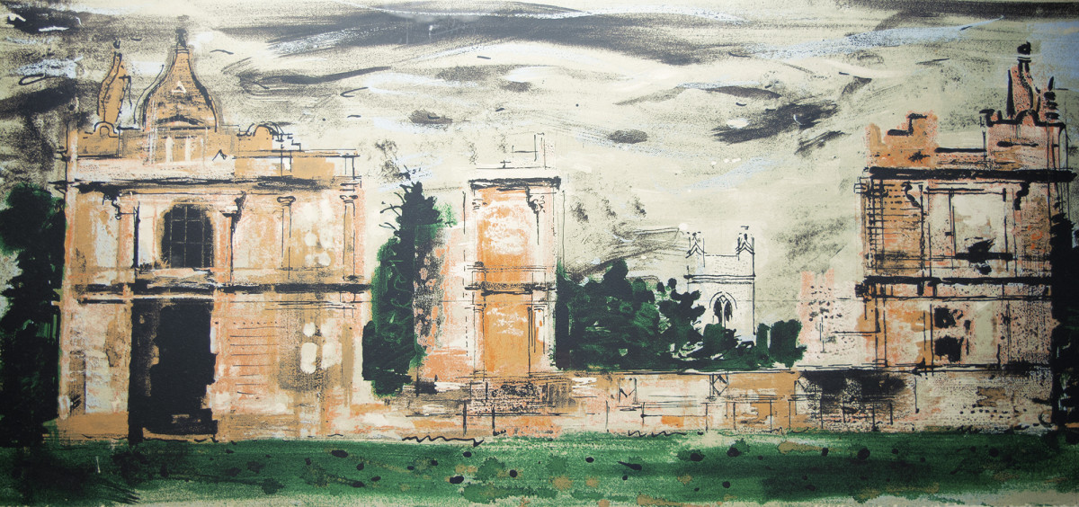 Moreton Corbet Castle by John Piper 