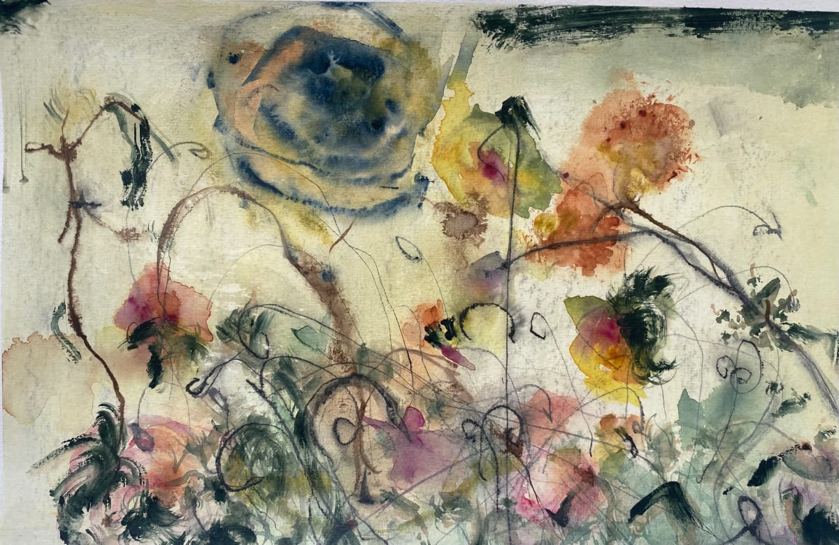 Untitled 0233 by John Worth  Image: Abstract Floral Landscape