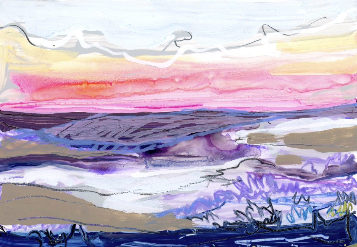 Imagined Landscape 25.20 by Jennifer L Mohr 