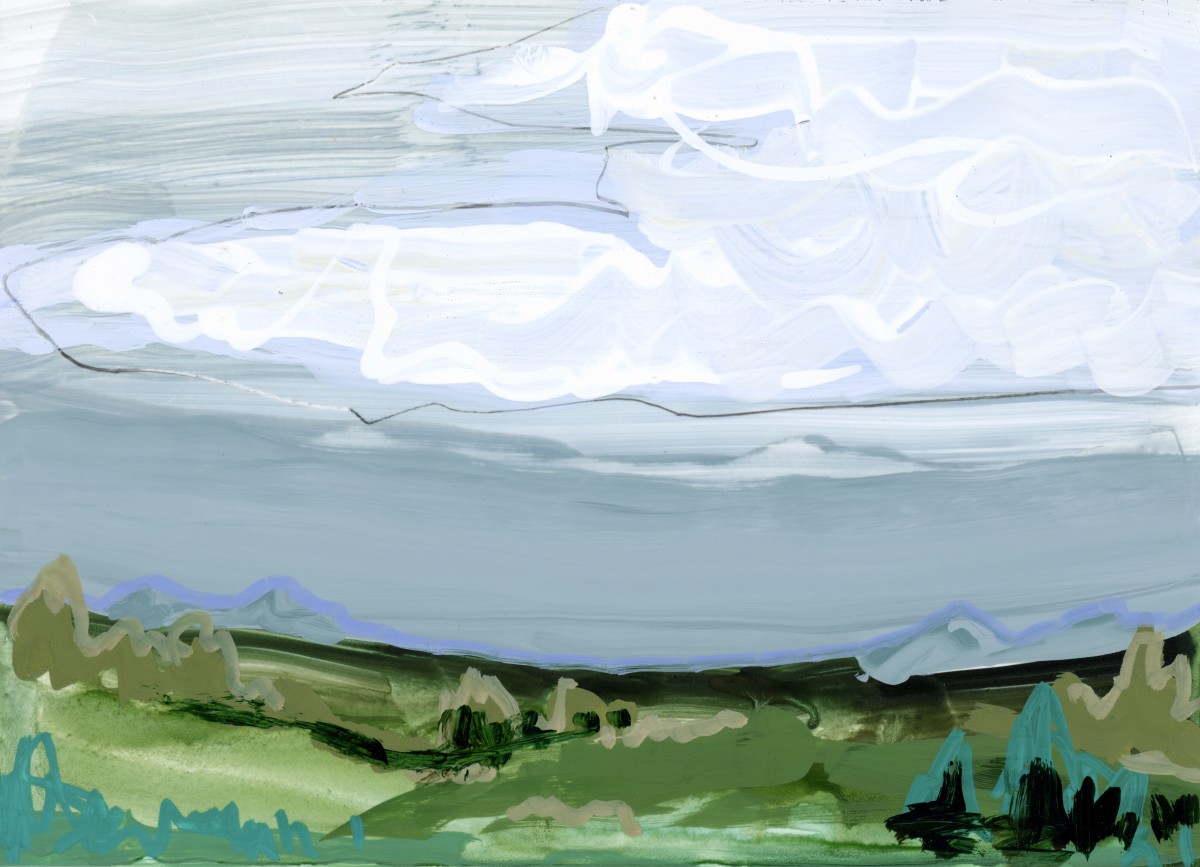 Imagined Landscape 24.20 by Jennifer L Mohr 