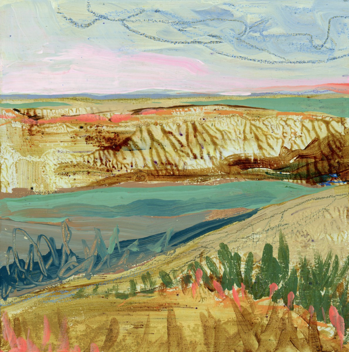 Imagined Landscape 19.20 by Jennifer L Mohr 