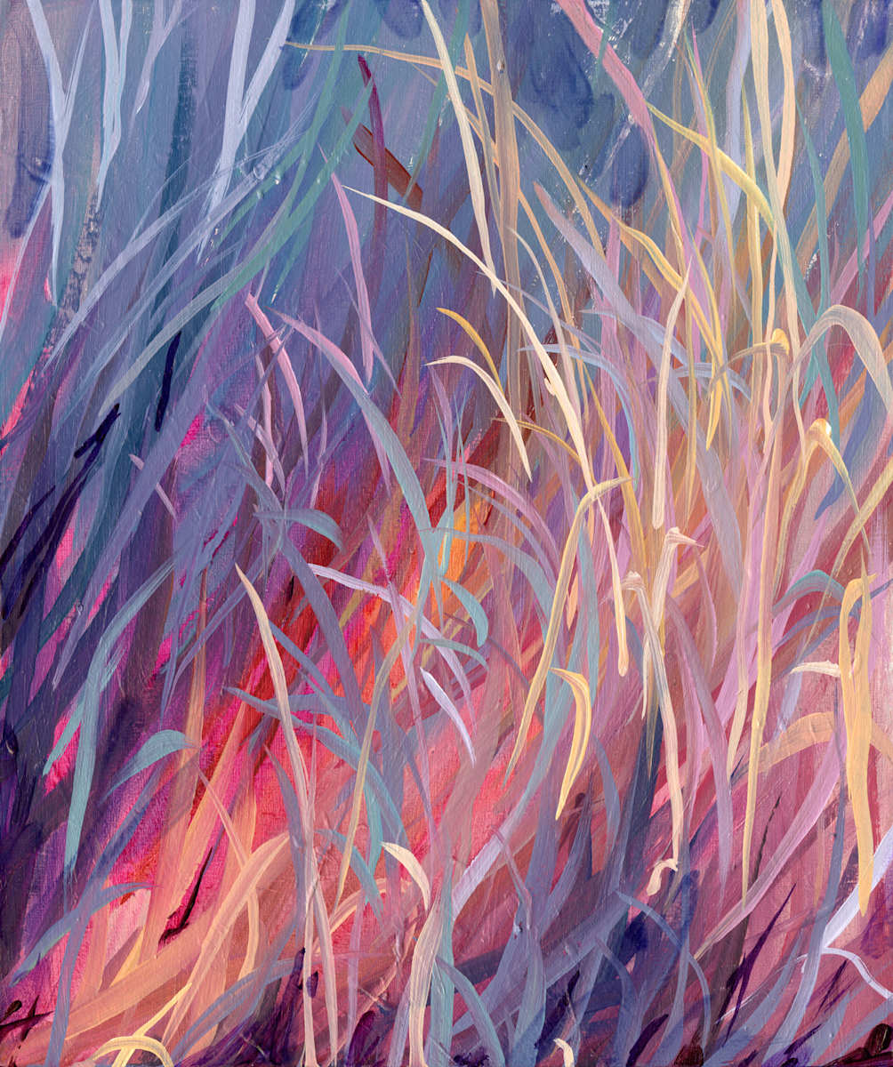 Grassy Magenta by Jennifer L Mohr, Image 1.