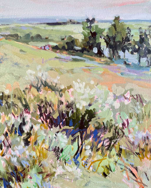 Smokey Day At Glenbow Ranch III by Jennifer L Mohr 