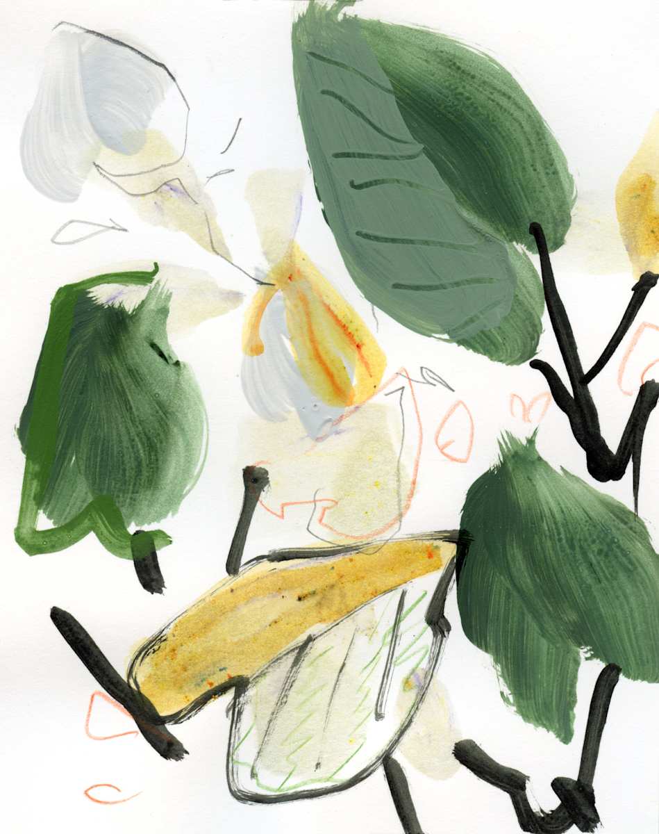 Leafy Mini 2 by Jennifer L Mohr 