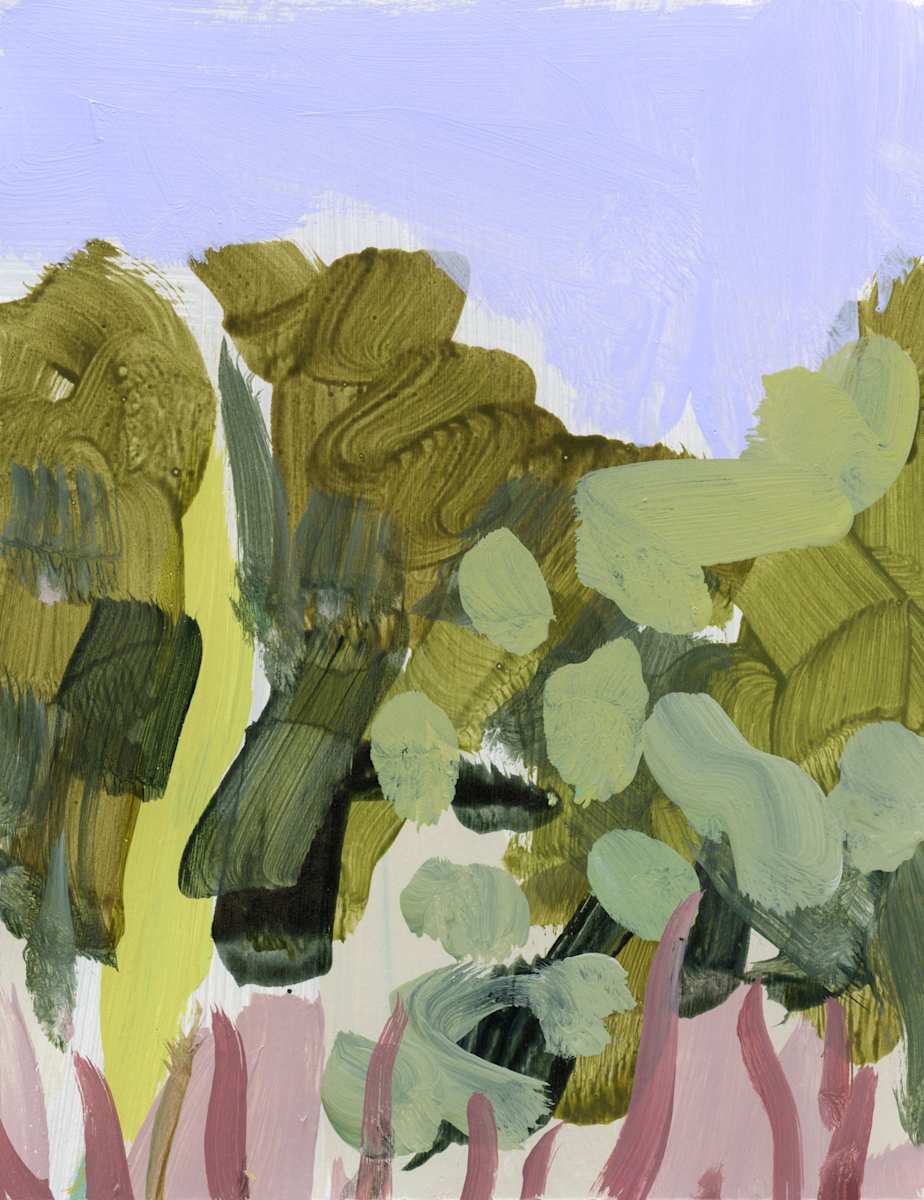 Abstract Landscape Mini 2 by Jennifer L Mohr 