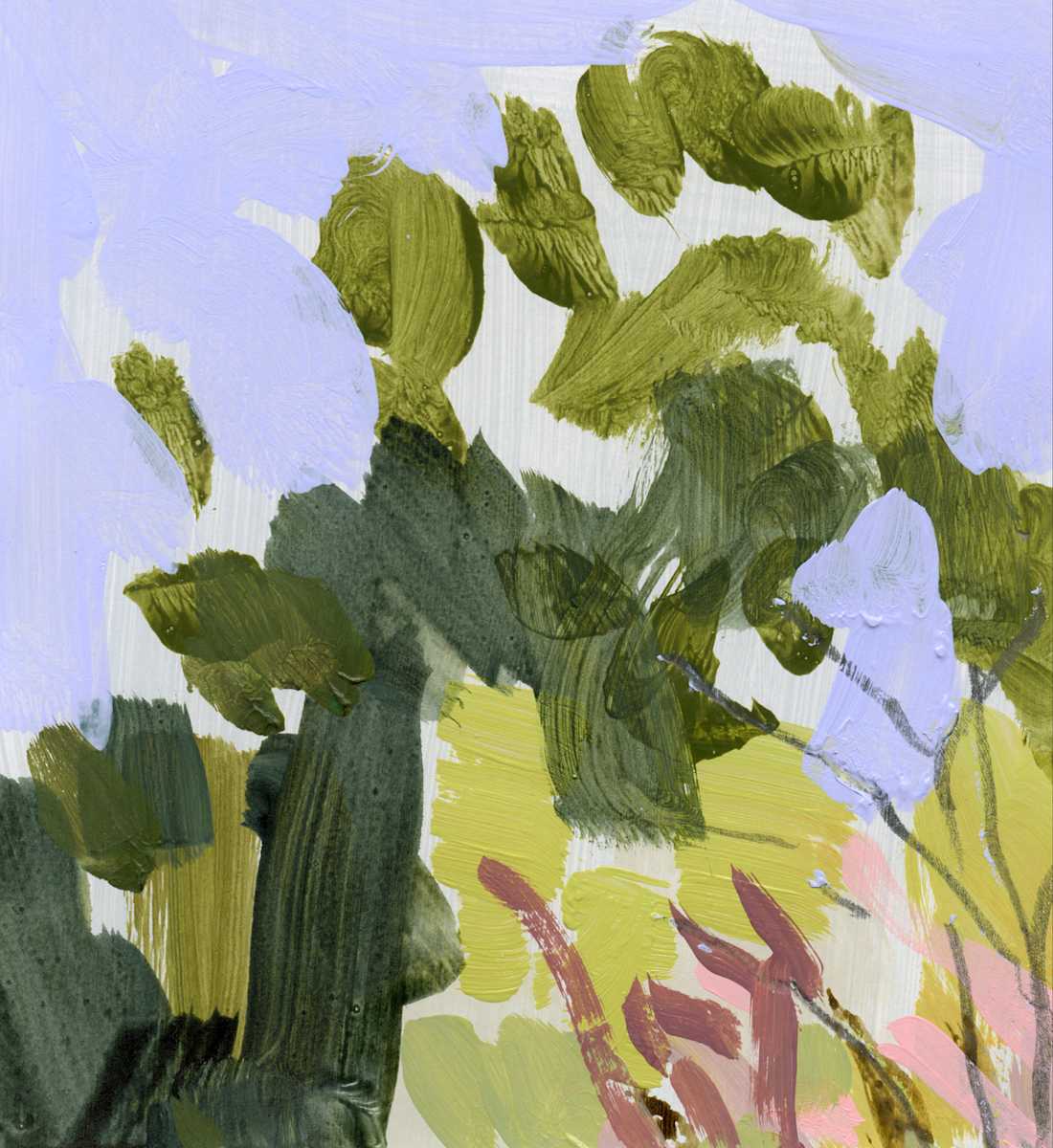 Abstract Landscape Mini 3 by Jennifer L Mohr, Image 2.